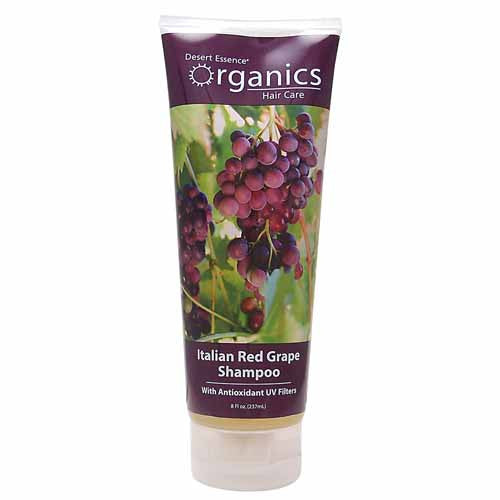 Desert Essence Organics Hair Shampoo With Antioxidant Uv Filters, 8 Oz